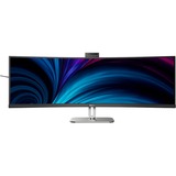 Philips 5000 series 49B2U5900CH/00 écran plat de PC 124 cm (48.8") 5120 x 1440 pixels Dual QHD LCD Noir Moniteur UltraWide incurvé  Noir/Argent, 124 cm (48.8"), 5120 x 1440 pixels, Dual QHD, LCD, 4 ms, Noir