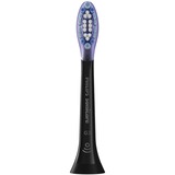 Philips Lot de 4 têtes de brosse standard, Tête brosse à dent électrique Noir, 4 pièce(s), Noir, Doux, Caoutchouc