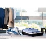 Rowenta DW 4320 D1 Fer à repasser à sec ou à vapeur Microsteam 300 Laser 2500 W Bleu, Fer à vapeur Gris foncé/Bleu, Fer à repasser à sec ou à vapeur, Microsteam 300 Laser, 2 m, 160 g/min, Bleu, 40 g/min