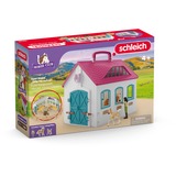 Schleich HORSE CLUB Écurie Transportable, Jeu de construction Ferme, 5 an(s), Multicolore