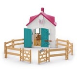 Schleich HORSE CLUB Écurie Transportable, Jeu de construction Ferme, 5 an(s), Multicolore