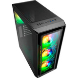 Sharkoon TK4 RGB reconditionné boîtier midi tower Noir | 4x USB-A | RGB | Window