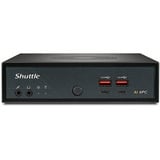 Shuttle DN11H5, Barebone Noir