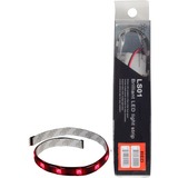 SilverStone SST-LS01 LED strip Rouge 3,6 W, Bande LED Rouge, 12f, 30 cm, 22 g