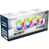 SilverStone SST-PF360W-ARGB-V2, Watercooling Blanc, Contrôleur RGB inclus