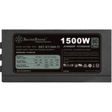 SilverStone SST-ST1500-TI v2.0, 1500 Watt alimentation  Noir, 1500 W, 90 - 264 V, 1600 W, 47 - 63 Hz, Actif, 120 W