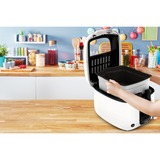Tefal Super Uno FR3140 Friteuse Blanc Blanc/Noir, Friteuse, 1,3 kg, 2,2 L, Charbon, Blanc, Boutons
