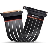 Thermaltake PCIe 4.0 x16 90° Extender, Câble d'extension Noir, 0,3 mètres