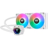 Thermaltake TH240 V2 ARGB Sync All-In-One Liquid Cooler Snow Edition, Watercooling Blanc