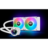 Thermaltake TH240 V2 ARGB Sync All-In-One Liquid Cooler Snow Edition, Watercooling Blanc