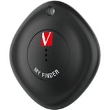Verbatim My Finder Traceur Bluetooth - une pièce, Traceur de localisation Noir, Personnel, Recherche, Noir, Résistant à la poussière, Imperméable, Acrylonitrile-Butadiène-Styrène (ABS), Polycarbonate (PC), IP66