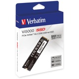 Verbatim Vi5000 512 Go M.2 PCI Express 4.0 NVMe 3D NAND SSD 512 Go, M.2, 5000 Mo/s