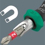 Wera Kraftform Kompakt 838 RA S Set 1, Set d'embouts de vissage Noir/Vert, 14 pièces