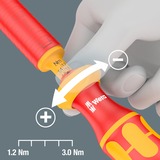 Wera Kraftform Kompakt VDE 15 Torque extra slim 1 Tool Finder, 15 pièces, Tournevis Rouge/Jaune