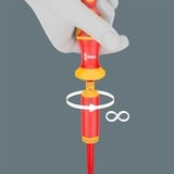 Wera Kraftform Kompakt VDE 15 Torque extra slim 1 Tool Finder, 15 pièces, Tournevis Rouge/Jaune