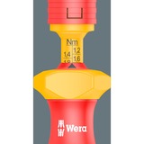 Wera Kraftform Kompakt VDE 15 Torque extra slim 1 Tool Finder, 15 pièces, Tournevis Rouge/Jaune