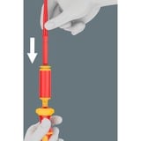 Wera Kraftform Kompakt VDE 15 Torque extra slim 1 Tool Finder, 15 pièces, Tournevis Rouge/Jaune