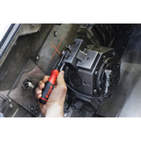 Wiha Tournevis avec porte-embouts SoftFinish, 1/4" Noir/Rouge