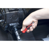 Wiha Tournevis avec porte-embouts SoftFinish, 1/4" Noir/Rouge