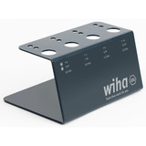 Wiha Tournevis avec porte-embouts SoftFinish, 1/4" Noir/Rouge