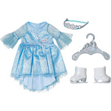 ZAPF Creation BABY born® Ensemble princesse des glaces 43cm, Accessoires de poupée 