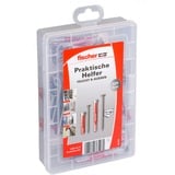 fischer 553339, Cheville Gris clair/Rouge