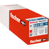 fischer Vis pour panneaux agglomérés PowerFast II 8,0x180 tête fraisée TX 