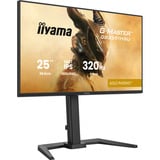iiyama G-MASTER GB2591HSU-B1 24.5" Moniteur gaming Noir (Mat), 1x DisplayPort, 2x HDMI, 2x USB-C, 2x USB-A, 320 Hz, 62,2 cm (24.5"), 1920 x 1080 pixels, Full HD, LED, 0,4 ms, Noir