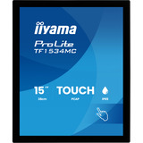 iiyama ProLite TF1534MC-B8X 15" Moniteur tactile Noir (Mat), 1x DisplayPort, 1x HDMI, 1x VGA