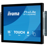 iiyama ProLite TF1534MC-B8X 15" Moniteur tactile Noir (Mat), 1x DisplayPort, 1x HDMI, 1x VGA