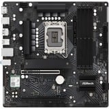 ASRock B760M PG LIGHTNING WIFI carte mère socket 1700 Noir/gris, RAID, 2.5Gb-LAN, WLAN, BT, Sound, µATX