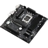 ASRock B760M PG LIGHTNING WIFI carte mère socket 1700 Noir/gris, RAID, 2.5Gb-LAN, WLAN, BT, Sound, µATX