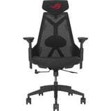 ASUS ROG Destrier Core Siège de jeu universel Siège rembourré Noir, Siège gaming Noir, Siège de jeu universel, 150 kg, Siège rembourré, Dossier grillagé, 165 cm, 185 cm
