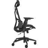 ASUS ROG Destrier Core Siège de jeu universel Siège rembourré Noir, Siège gaming Noir, Siège de jeu universel, 150 kg, Siège rembourré, Dossier grillagé, 165 cm, 185 cm
