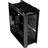 ASUS  boîtier midi tower Noir | 4x USB-A | 1x USB-C | RGB | Window