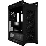ASUS  boîtier midi tower Noir | 4x USB-A | 1x USB-C | RGB | Window