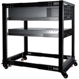 Alphacool Rack serveur à cadre ouvert ES 19", Boîtier de serveur en rack Noir