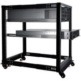 Alphacool Rack serveur à cadre ouvert ES 19", Boîtier de serveur en rack Noir