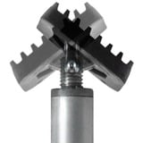 BESSEY Support de plafond et de montage STE300, Soutien Argent/Rouge