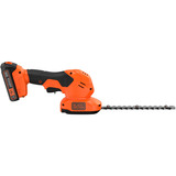 BLACK+DECKER Taille-herbe et taille-buissons sans fil BCSS18D1, 18 Volt, Cisailles à gazon Orange