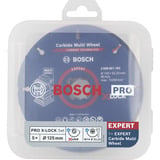 Bosch 2 608 619 374 accessoire pour meuleuse d'angle Disque de coupe Disque de coupe, Bois dur, Plastique, Acier inoxydable, Acier, Bois avec clous, 12,5 cm, Bosch, 2,22 cm, Noir, Bleu, Blanc