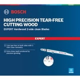 Bosch 2 608 900 553 Lame de scie sauteuse, à chantourner et sabre Lames de scie sauteuse Acier fin au carbone 100 pièce(s) Lames de scie sauteuse, Bois non abrasif, Bois tendre, Bois, Acier fin au carbone, Gris, 2,2 mm, 5 cm