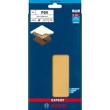 Bosch 2 608 900 862 fourniture de ponçage et de meulage rotatif Bois pâte sablée, Feuille abrasive pâte sablée, Bois, Bosch, Marron, Rectangulaire, 115 mm