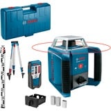 Bosch BOSCH GRL 400H Set + Tricase COFFER, Laser rotatif Bleu, 400 m, 0,08 mm/m, 5°, 600 tr/min, Rouge, 635 nm (< 1 mW)