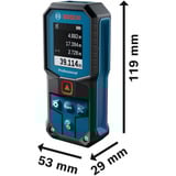 Bosch GLM 40-31 Professional, 0601075000, Télémètre Bleu/Noir