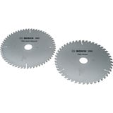 Bosch PRO lame de scie circulaire pour bois et multi-matériaux 216 mm pack double 