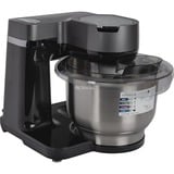 Bosch Serie 2 MUMS2VM00 robot de cuisine 900 W 3,8 L Noir, Argent Noir/Argent, 3,8 L, Noir, Argent, 1,1 m, Acier inoxydable, Plastique, 900 W