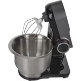 Bosch Serie 2 MUMS2VM00 robot de cuisine 900 W 3,8 L Noir, Argent Noir/Argent, 3,8 L, Noir, Argent, 1,1 m, Acier inoxydable, Plastique, 900 W