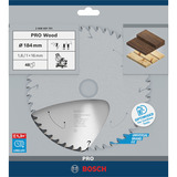 Bosch ‎2608837701 lame de scie circulaire 18,4 cm 1 pièce(s) Pointe au carbure de tungstène (TCC), 18,4 cm, Bosch, 210 g, 1 pièce(s)