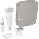 Braun Silk-épil 9 9-341 épilateur 40 pince(s) Blanc, Appareil à épiler Blanc/Argent, Blanc, 40 pince(s), MicroGrip, Batterie, 100 - 240 V, 50 - 60 Hz